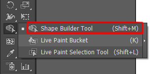 shape builder tool in illustrator