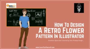 How to design a retro flower pattern