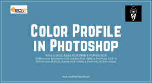color profile in photoshop or graphic design