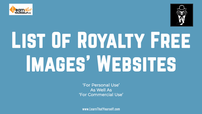 List of royalty free images website