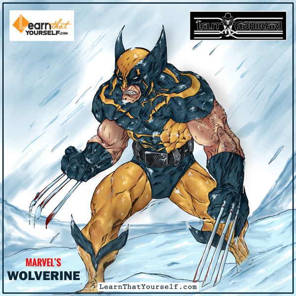 Wolverine NFT character